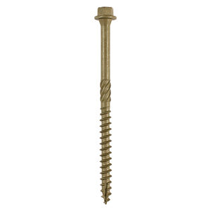 Timber Screw, Hex Head - Green