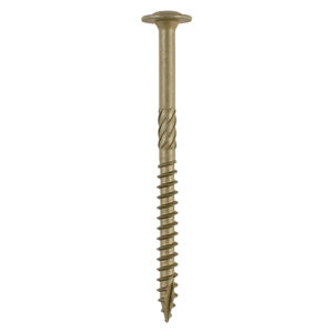 CLEARANCE Timber Screw, Wafer Head - Green