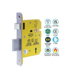 BS3621 5 Lever Mortice Sash Locks - CE/CertiFire/FD+CWS