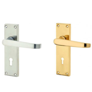 Victorian Straight Lock Handles