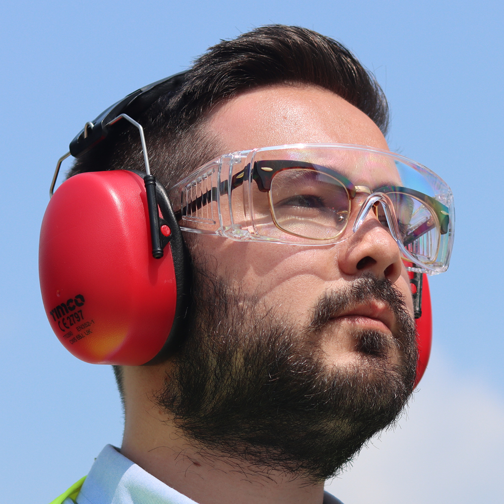 Overspecs Safety Glasses - Clear - Image 2