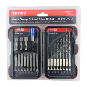 Driver Bit & HSS Drill Bit Set