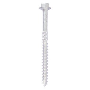 Timber Screw, Hex Head - Exterior Silver