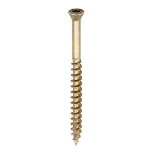 TIMco C2 Tongue-Fix Woodscrews - Yellow