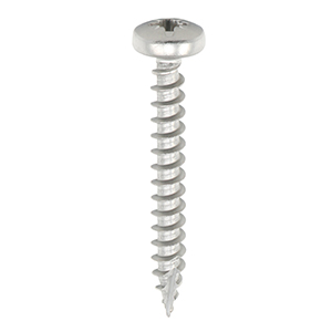 TIMco Classic Woodscrews - A2 Stainless Steel - Pan Head