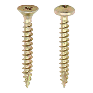 TIMco Classic Woodscrews - Yellow