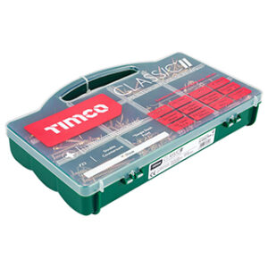 TIMco Classic Woodscrews - Yellow - Mixed Tray Set