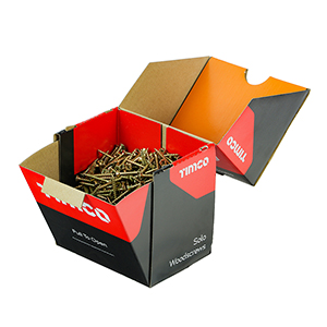 TIMco Solo Woodscrews Yellow - Industry Packs