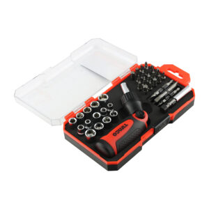 46pc Ratcheting Screwdriver Bit Set