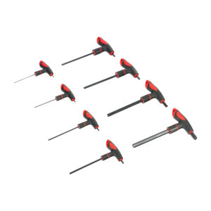 8pc T-Handle Hex Key Set