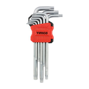 9pc Long Arm TX Drive Key Set