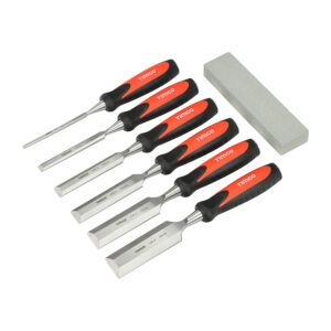 7pcs Bevel Edge Wood Chisel Set with Case