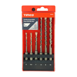 6pc Professional SDS Plus Drill Bit Sets