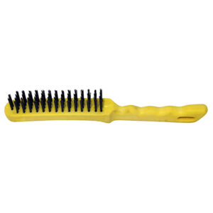 Plastic Handle Scratch Brush - Steel