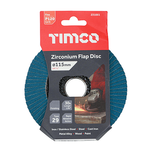 115mm Zirconium, Type 29, Flap Discs - Image 14