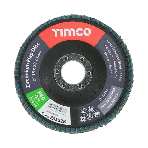 115mm Zirconium, Type 29, Flap Discs - Image 8